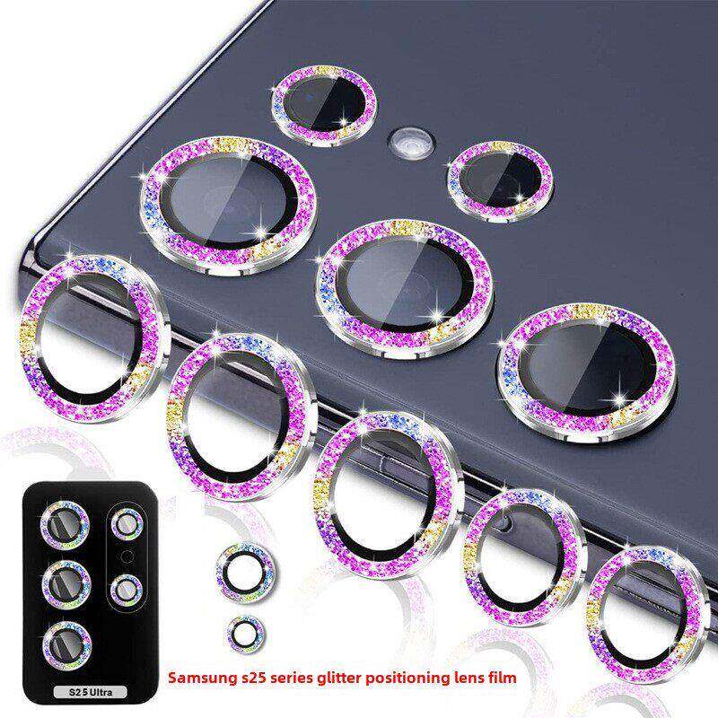 适用于三星S25Ultra Glitter Eagle Eye Lens Film Galays24/S23手机后置摄像头配备神器膜s22plus高清无损相