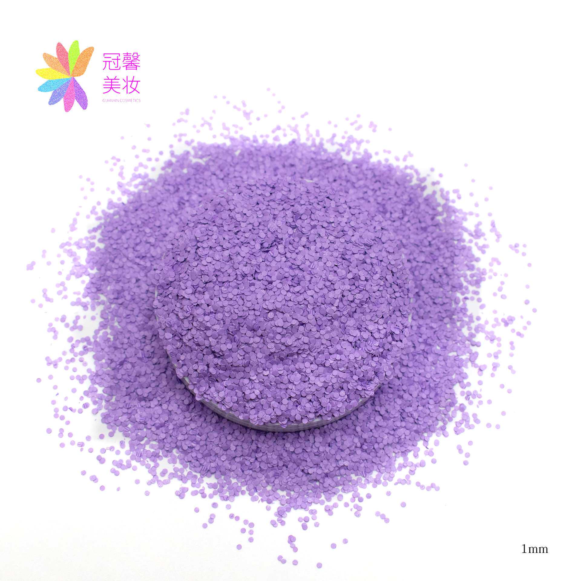 荧光3mm爱心亮片闪粉 手机流沙亮片挂件闪粉多彩美甲粉厂家