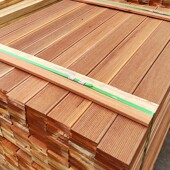 印尼菠萝格防腐木地板户外建筑木方条子地台花园室外板材立柱木料