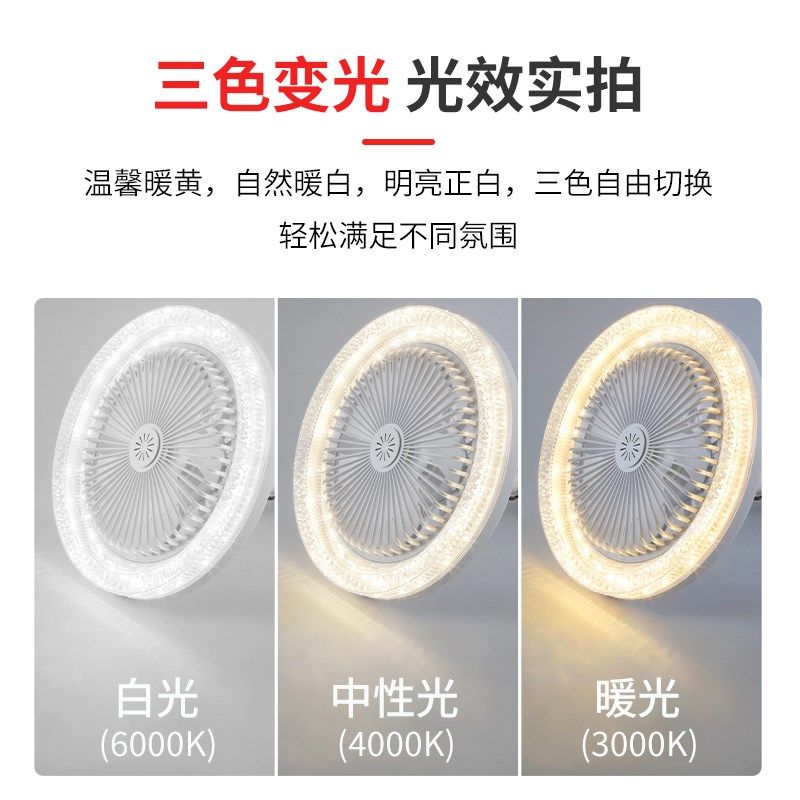 E27螺口风扇灯家用一体小型电风扇静音卧室宿舍吸顶厨卫LED吊扇灯,家装灯饰光源,风扇灯,淘宝优惠券,粉丝福利购,淘宝优惠卷