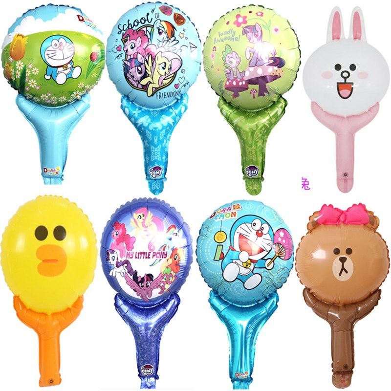 爱心铝箔气球手持棒广告宣传气球定制logo幼儿园地推招生小礼品,节庆用品/礼品,气球,淘宝优惠券,粉丝福利购,淘宝优惠卷