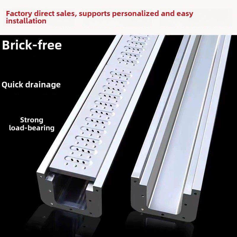 304不锈钢成品排水沟u型槽排水槽地沟厨房下水道沟槽水槽盖板水沟,基础建材,排水沟槽/盖板,淘宝优惠券,粉丝福利购,淘宝优惠卷