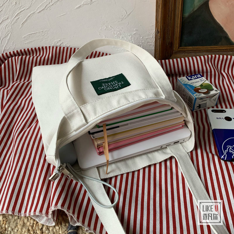 喜凡你!2021新款女包文艺简约小清新帆布包女单肩百搭学生背包,箱包皮具/热销女包/男包,通用款女包,淘宝优惠券,粉丝福利购,淘宝优惠卷