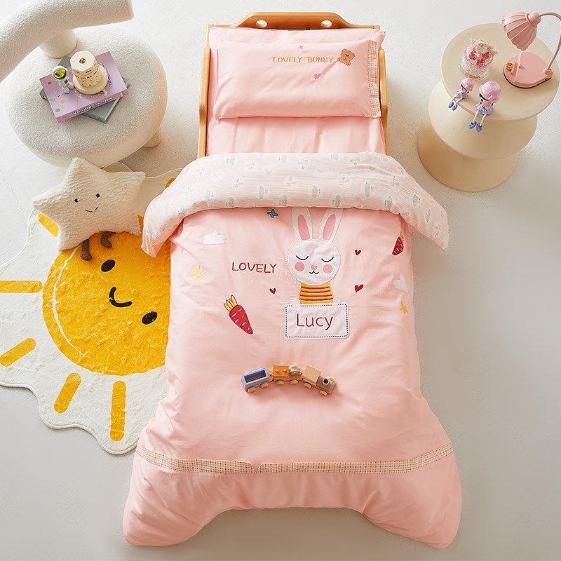 幼儿园被子三件套纯棉a类儿童被套四件套被褥六件套宝宝入园床品,婴童用品,婴童床品套件,淘宝优惠券,粉丝福利购,淘宝优惠卷