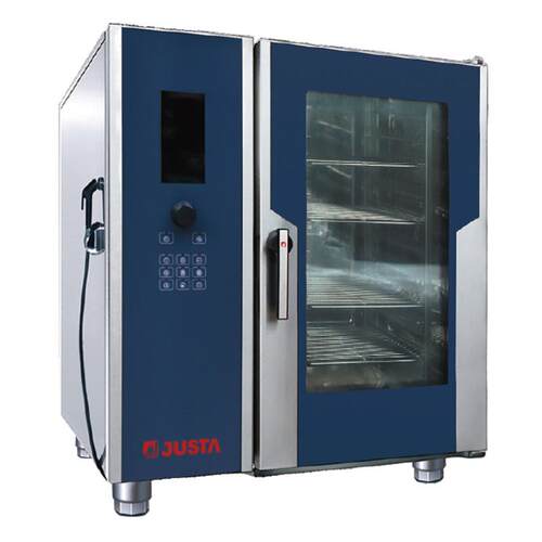 JUSTA液晶版万能蒸烤箱JO-E-Y201二十层商用万能蒸烤箱喷淋