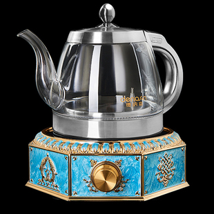 德纳森自动底部上水电热煮水壶 玻璃烧水智能变频恒温煮茶烧水壶