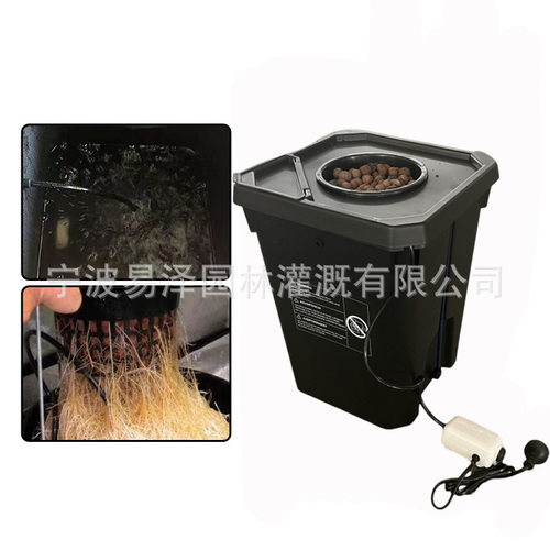 5加仑20L方形水培无土栽培种植桶 DWC clone bucket出口美国澳洲