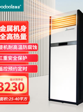 西奥多暖风空调柜式金暖阳2P/3P/5P/6P工业/家用速热取暖器
