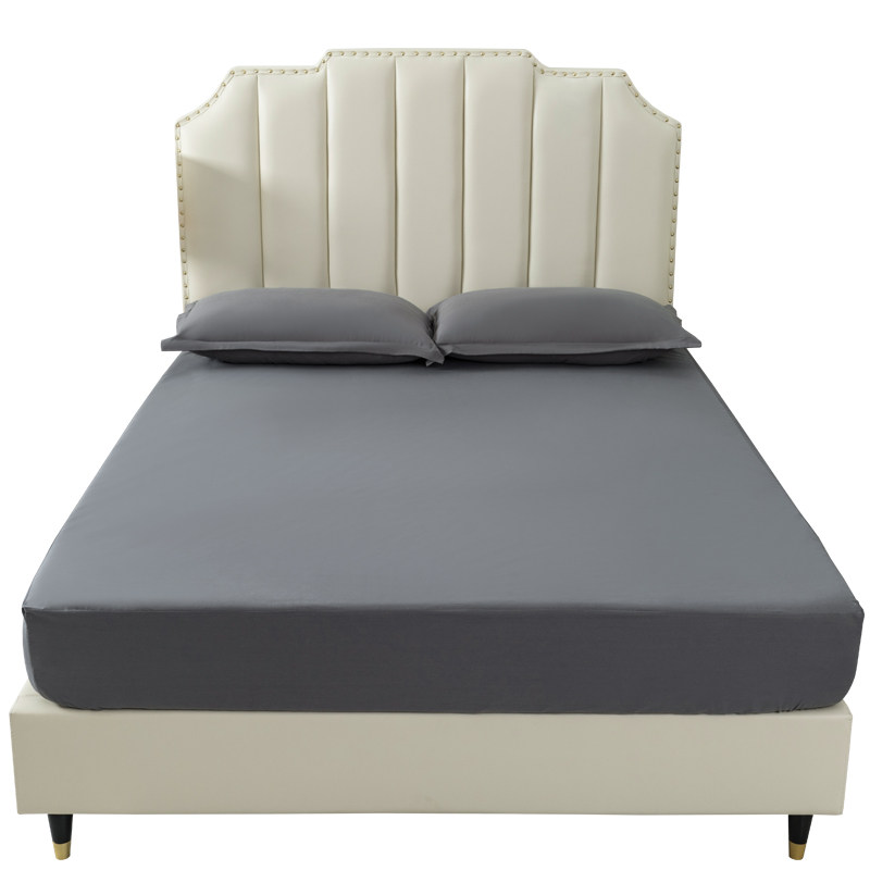 全棉防水床笠床罩隔尿透气纯棉床垫套罩防滑固定1.8m米可定制机洗