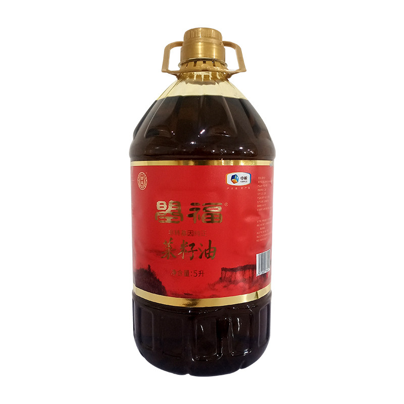 曌福菜籽油纯正型5L四川食用油菜油