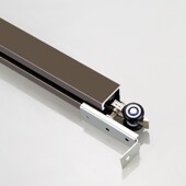 推拉门地滑轮吊轨移门导轨轨道吊轮吊滑折叠门滑道玻璃门吊门木门