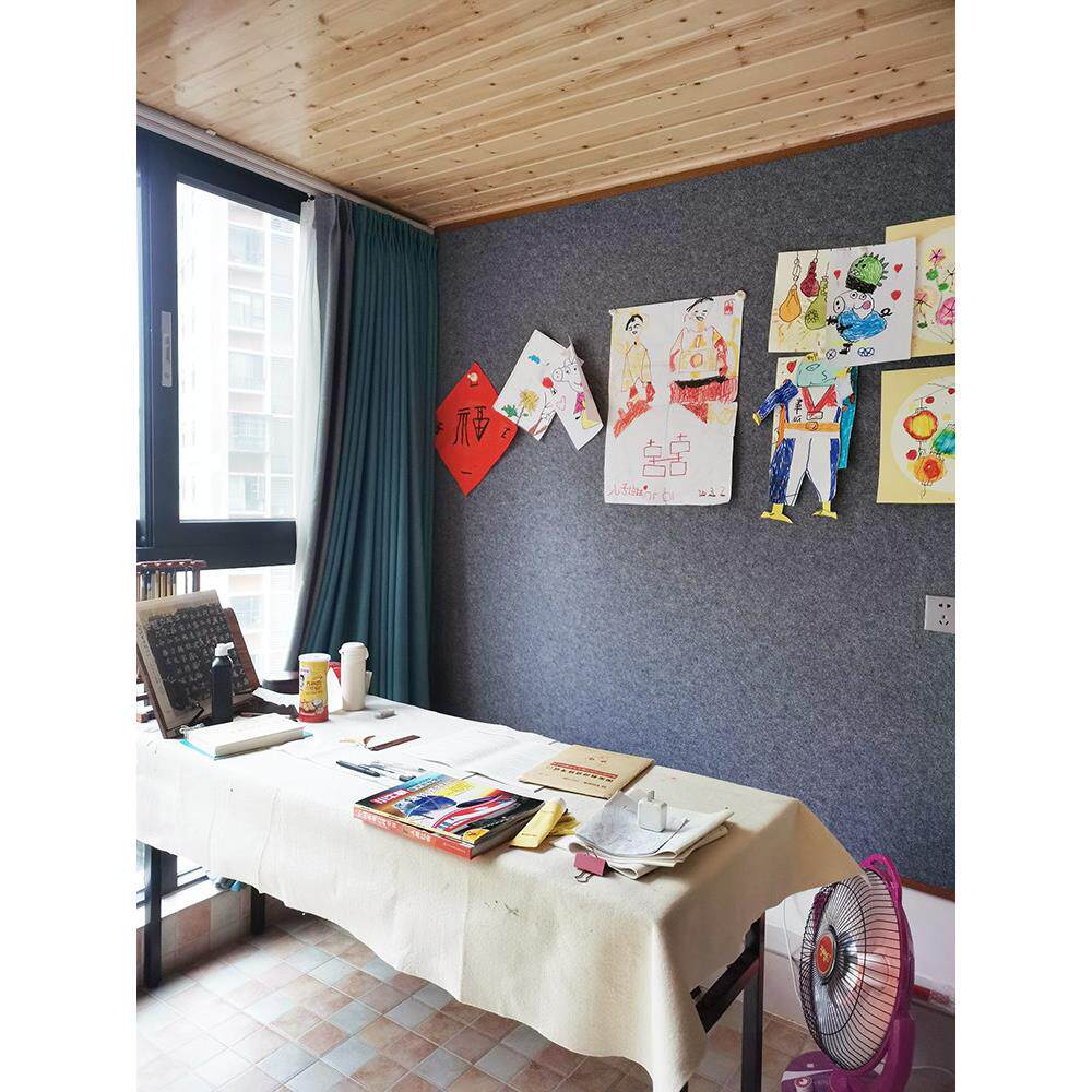 凡先生加厚镀锌铁板铁性磁性羊毛毡板书画 画毛毡墙贴国画 画工笔