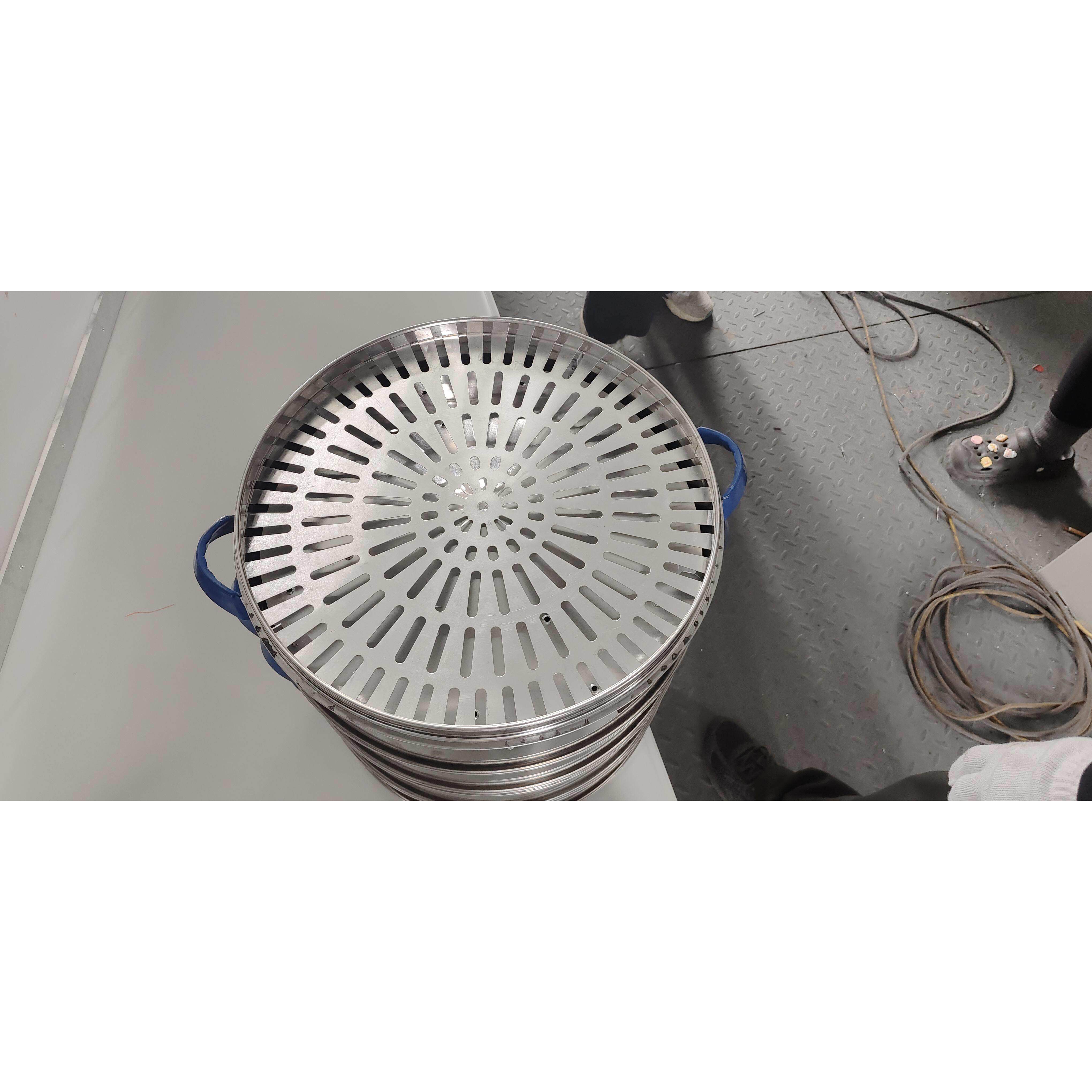 不锈钢蒸笼 铝制不沾笼屉 加厚加底笼屉不沾 水晶糕专用笼屉