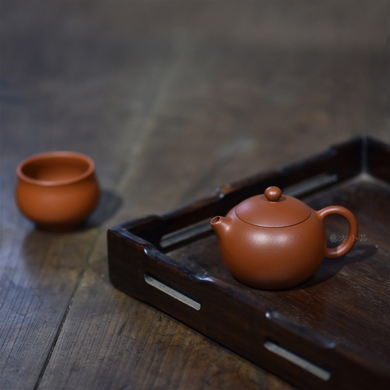 紫砂壶小品原矿朱泥纯手工倒把西施壶小号容量茶壶功夫茶具110cc