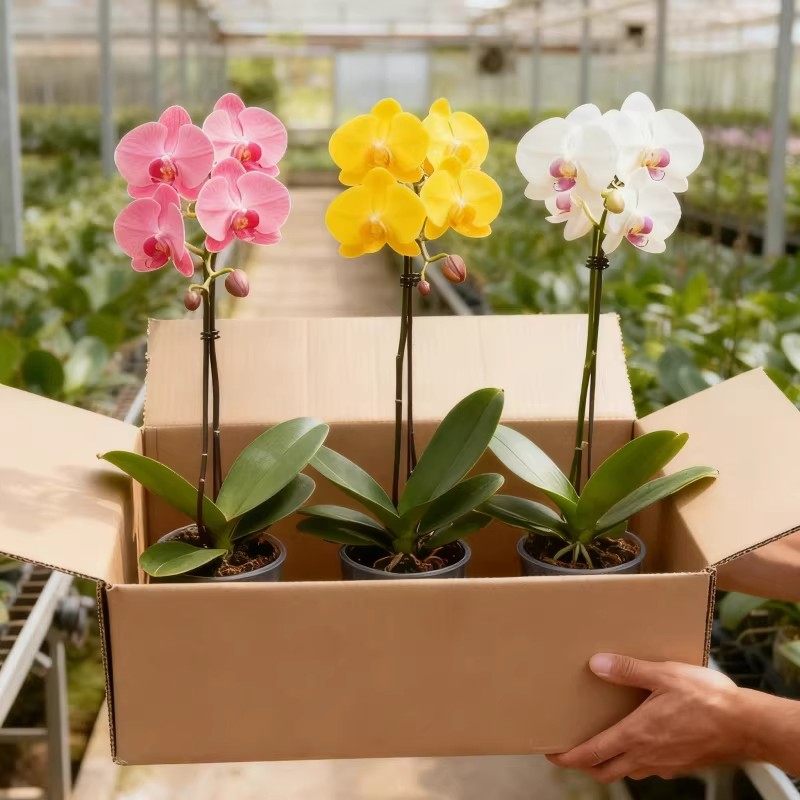 蝴蝶兰花苗带花剑盆栽兰花大苗客厅室内绿植盆栽年宵花花卉好养活