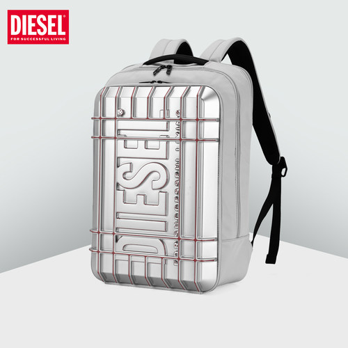 DIESEL迪赛防水大容量双肩背包