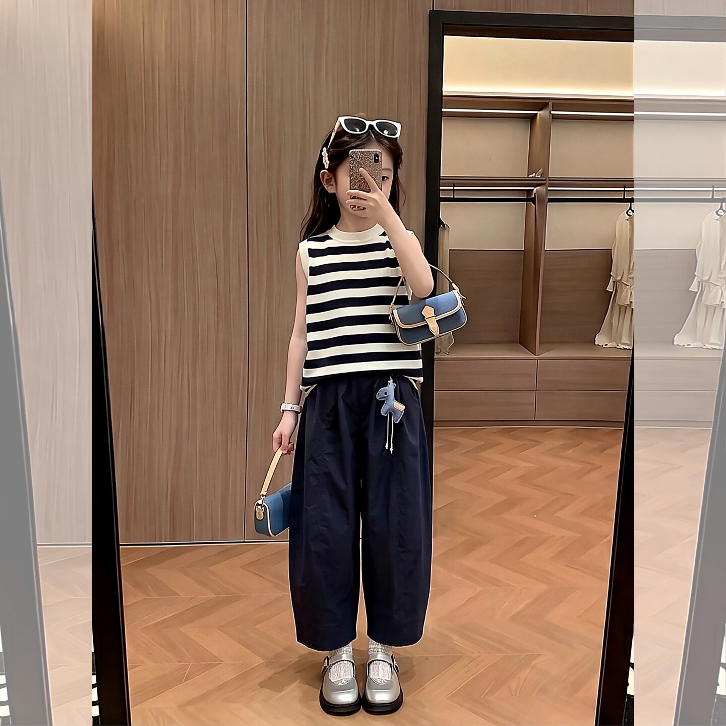 女童夏季套装2026新款中大儿童女
