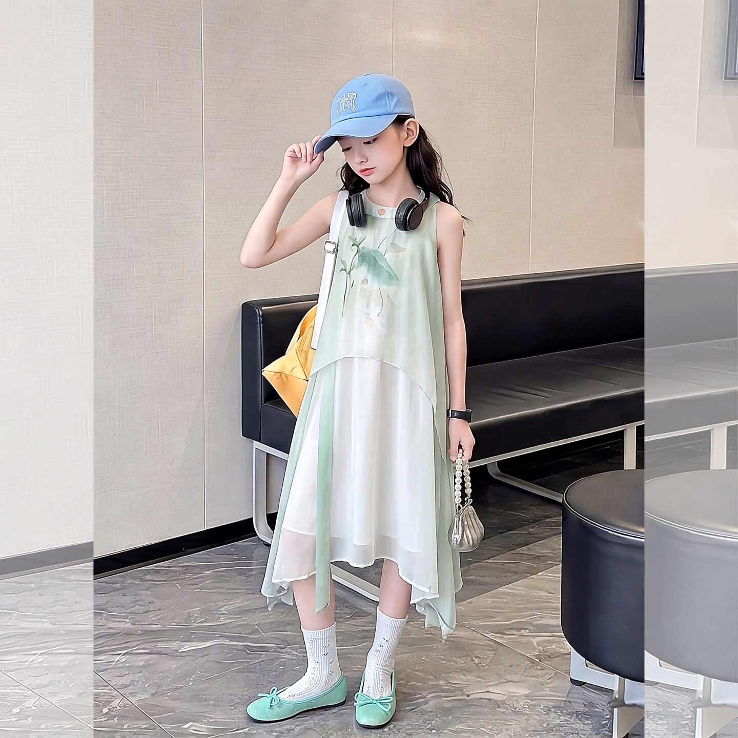 女童汉服连衣裙夏装2026新款洋气