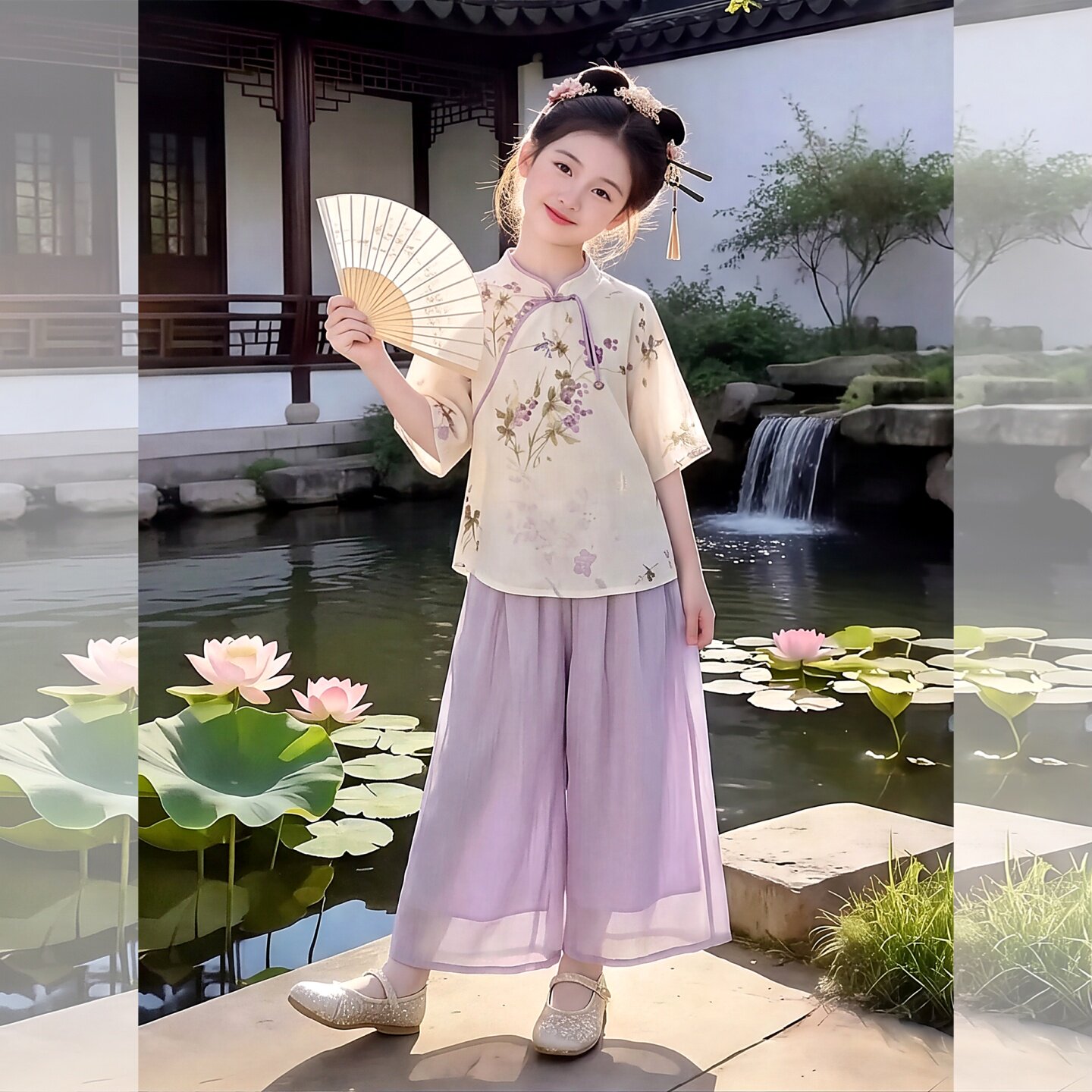 女童夏套装2026新款儿童夏季薄款
