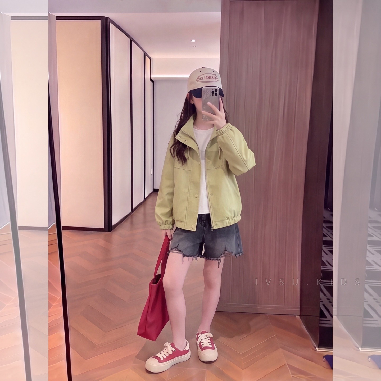 女童皮衣外套秋装2026新款大童女