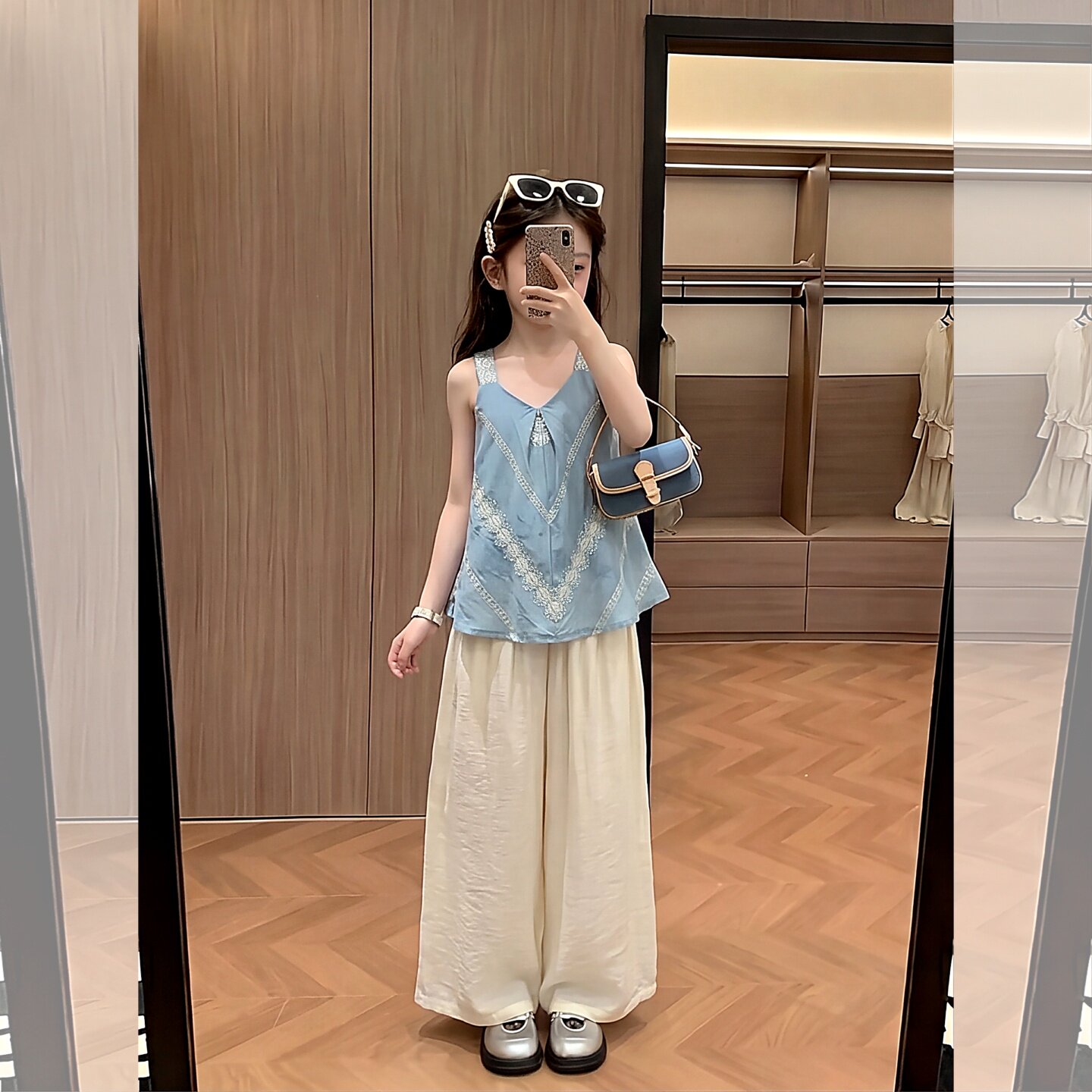 女童夏装套装2026新款洋气儿童时