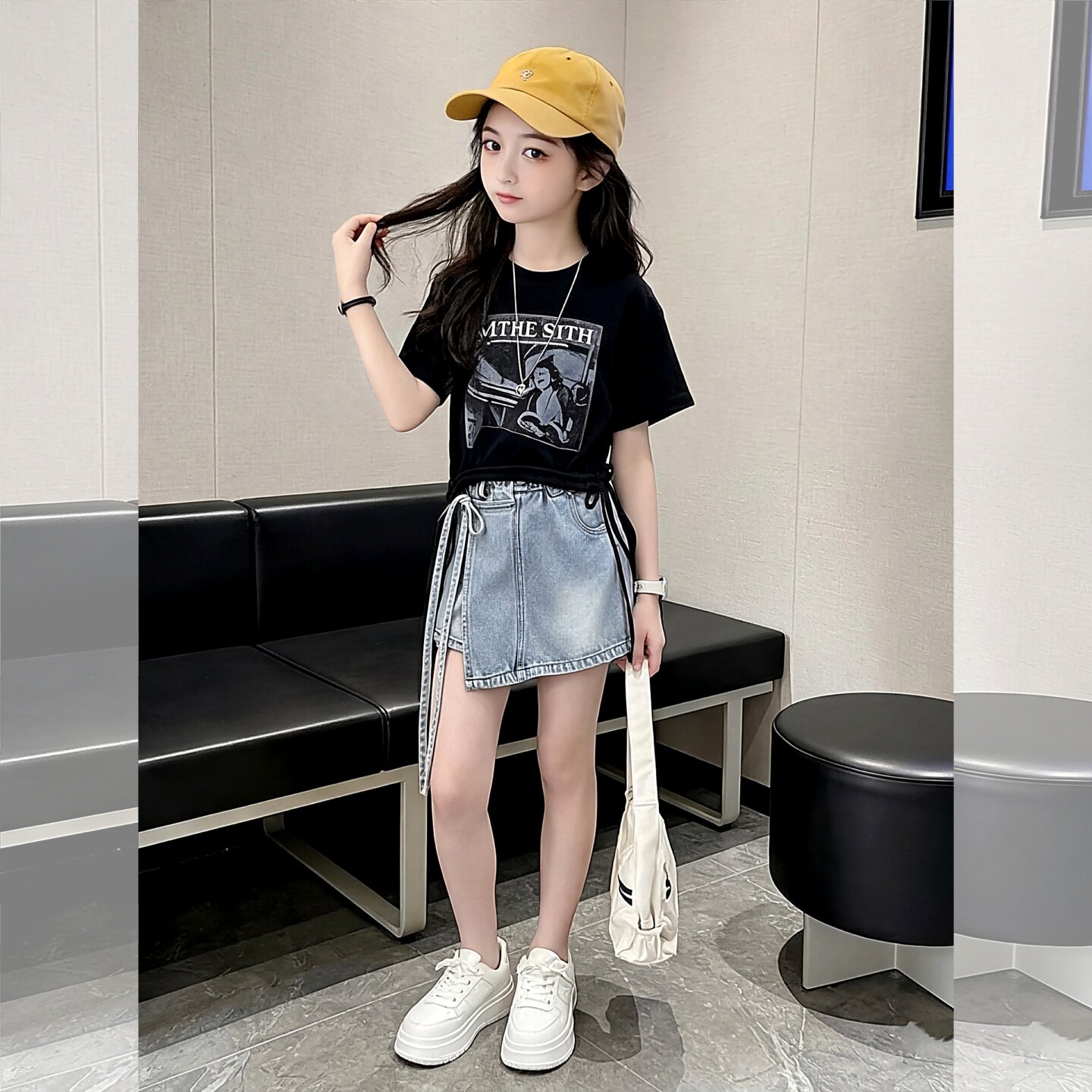 女童巨好看夏款套装2026新款儿童