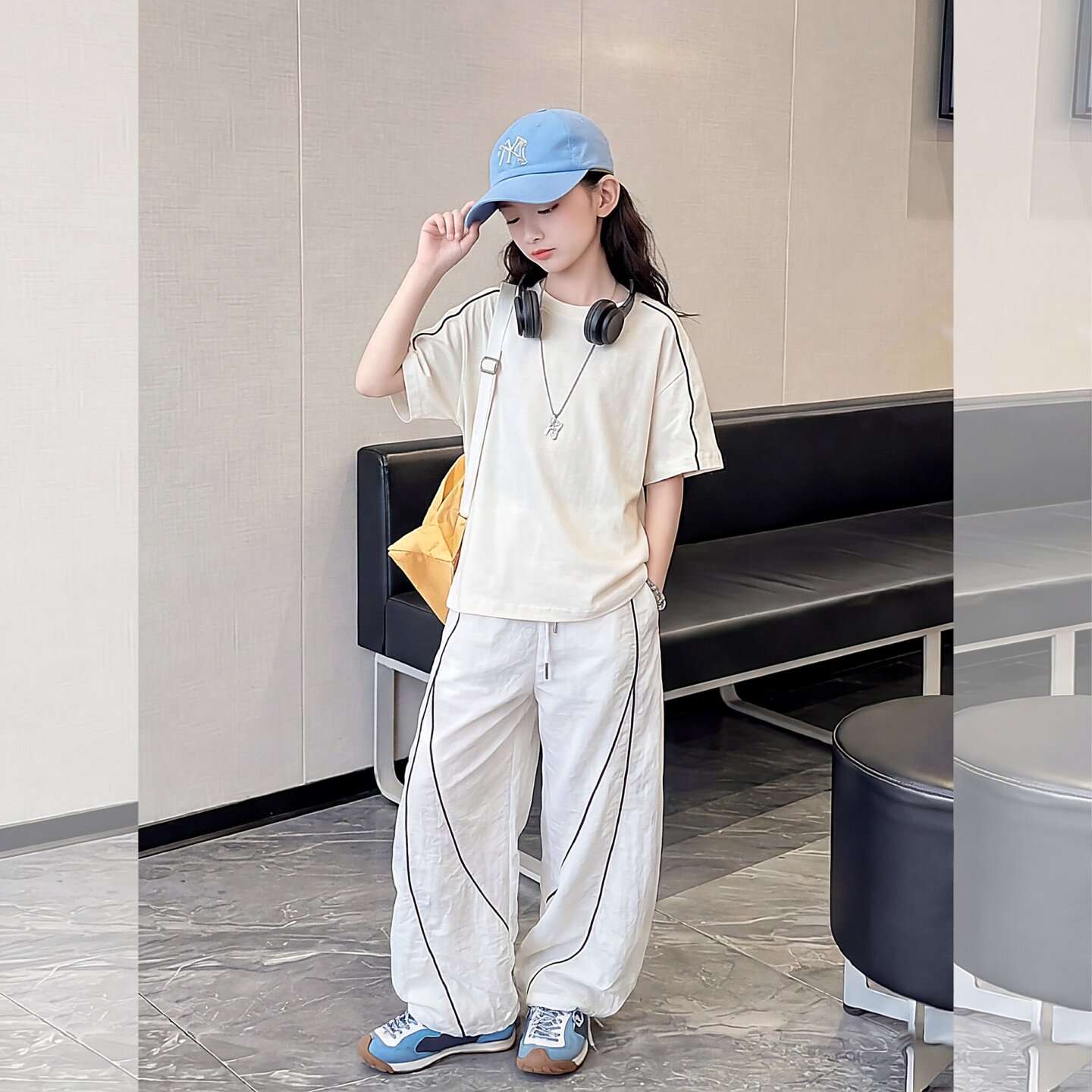 男女童夏季休闲风韩版型潮酷短袖