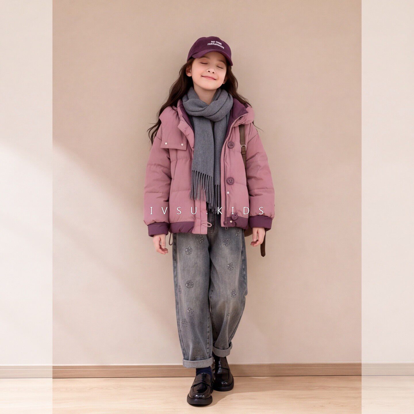 女童冬季好看棉服2026新款中小学