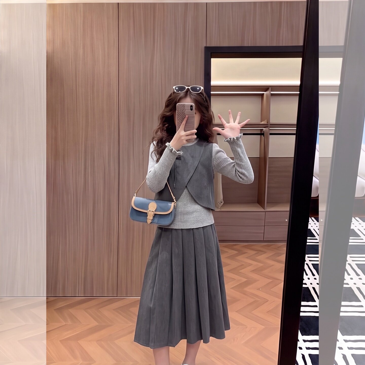 女童秋装套装三件套2026新款儿童