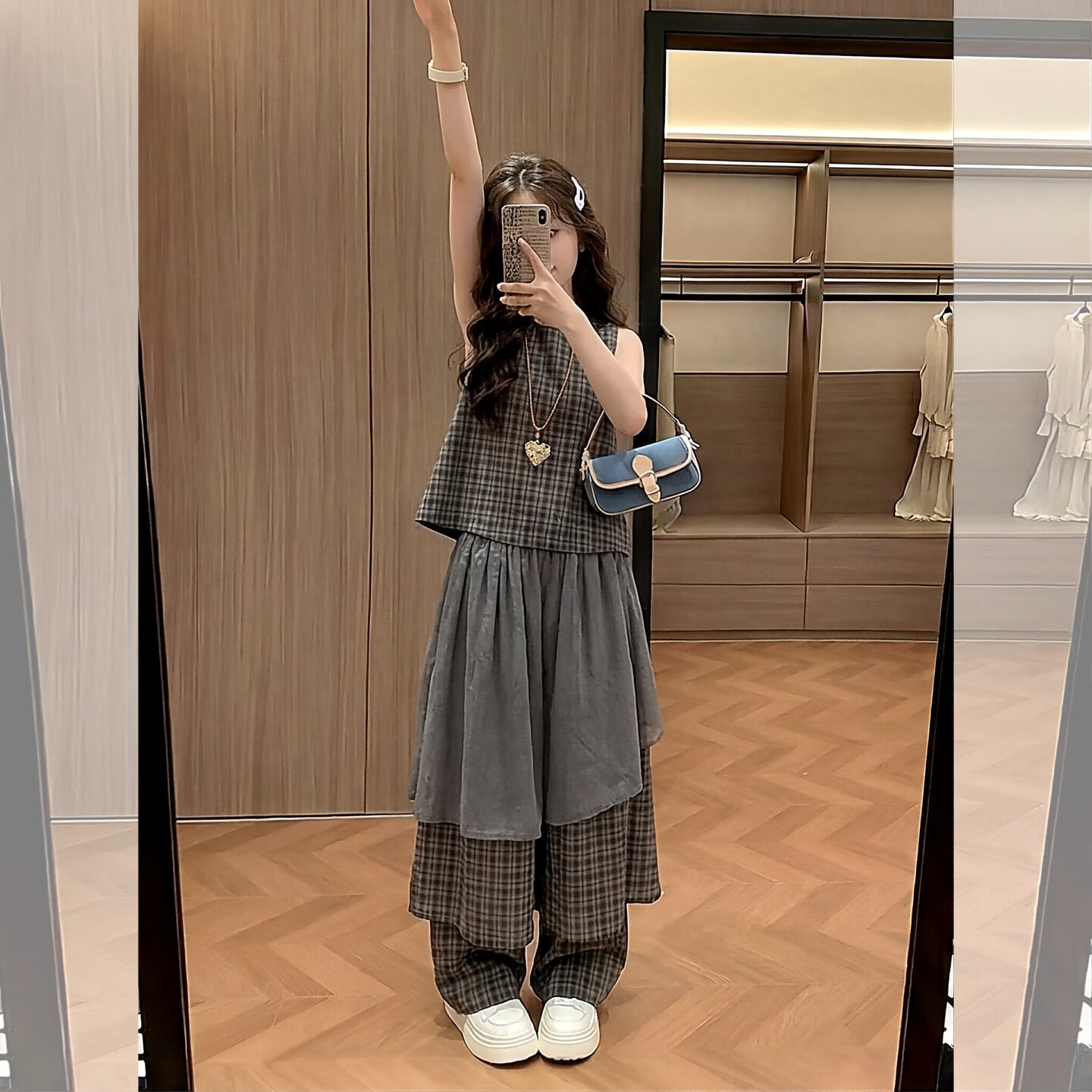女童夏季2026新款中大童韩范穿搭