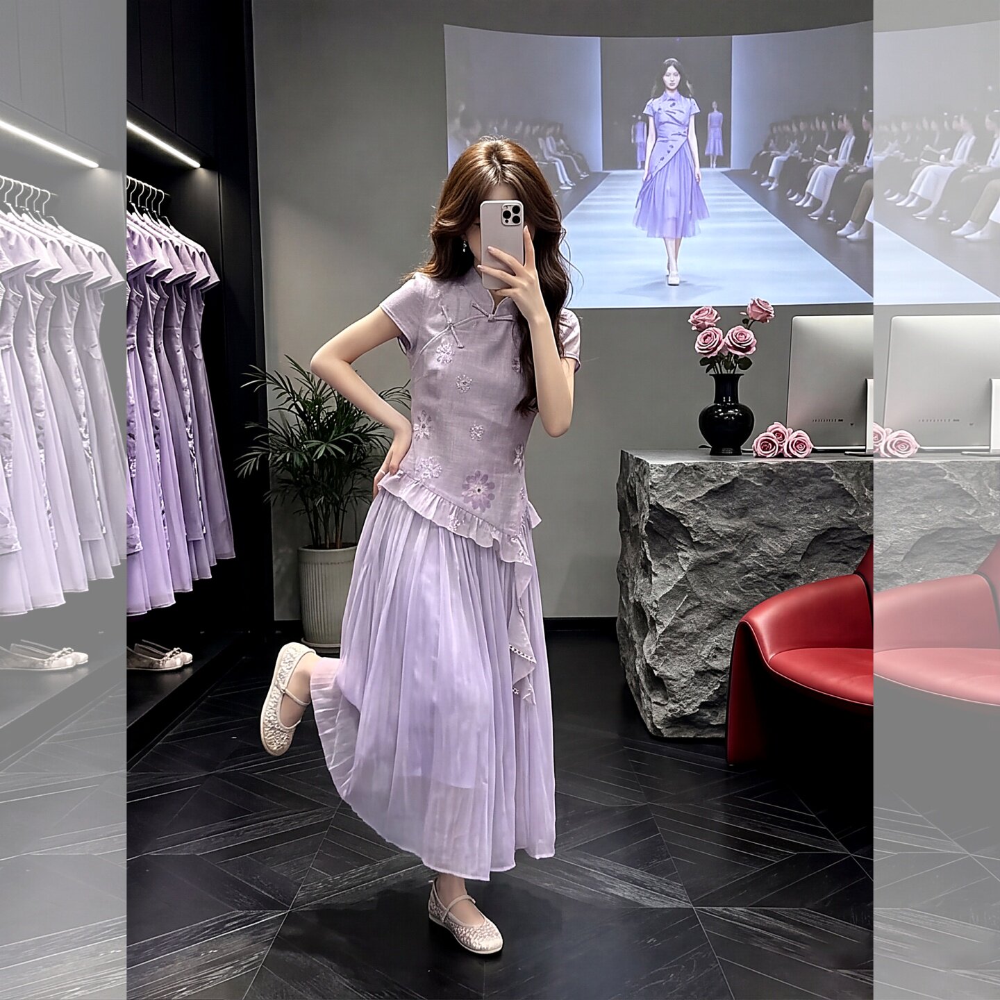 2026新款洋气童装女童夏装旗袍童