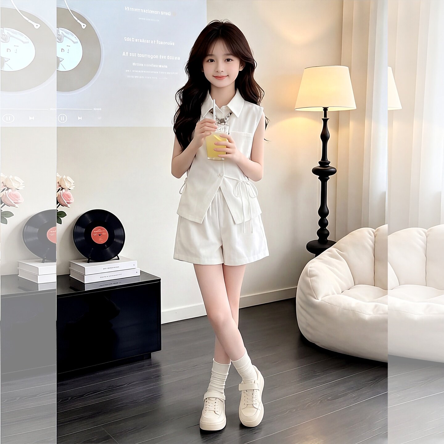 女童夏套装2026新款儿童巨好看女