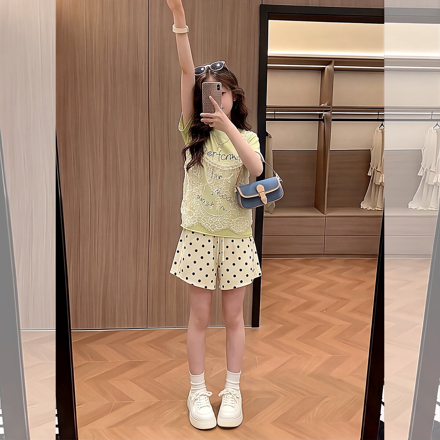 女童夏季套装2026新款洋气可爱甜
