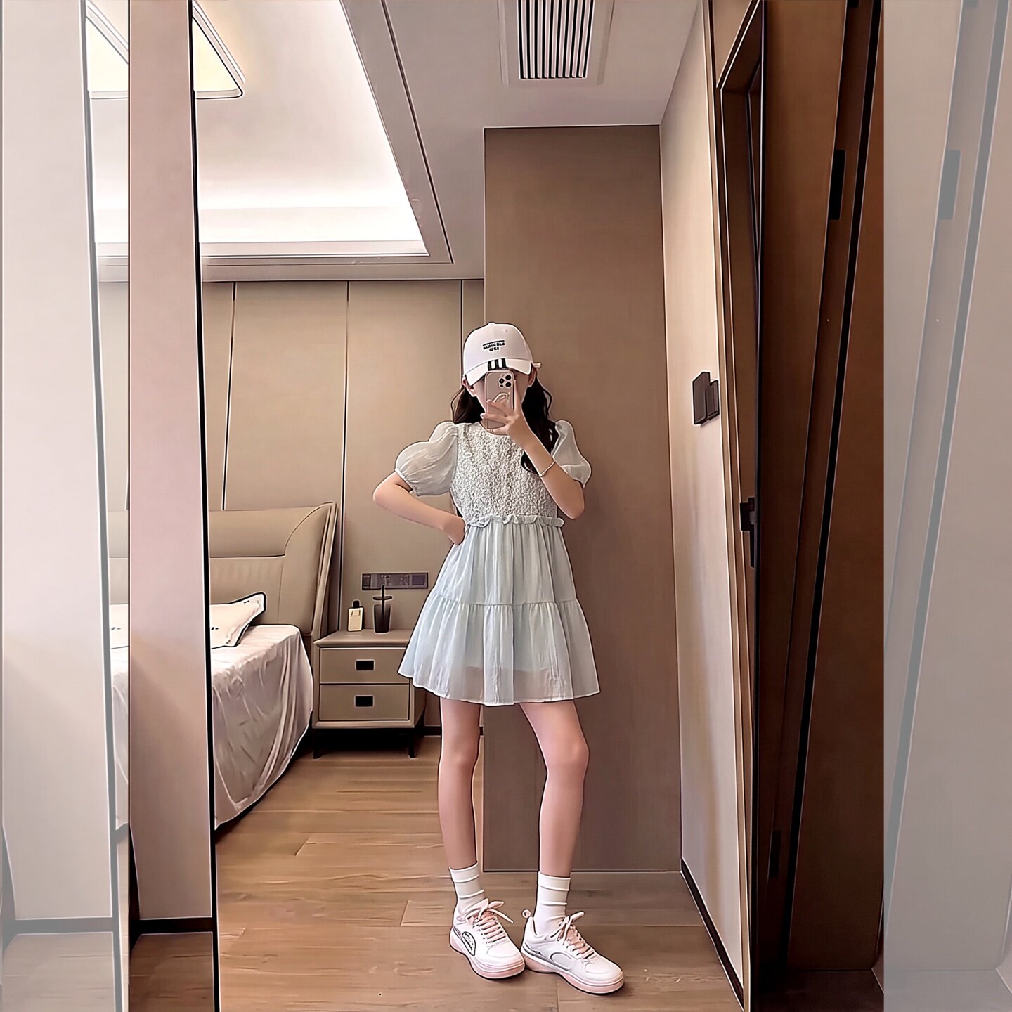 女童连衣裙夏装2025新款洋气女中