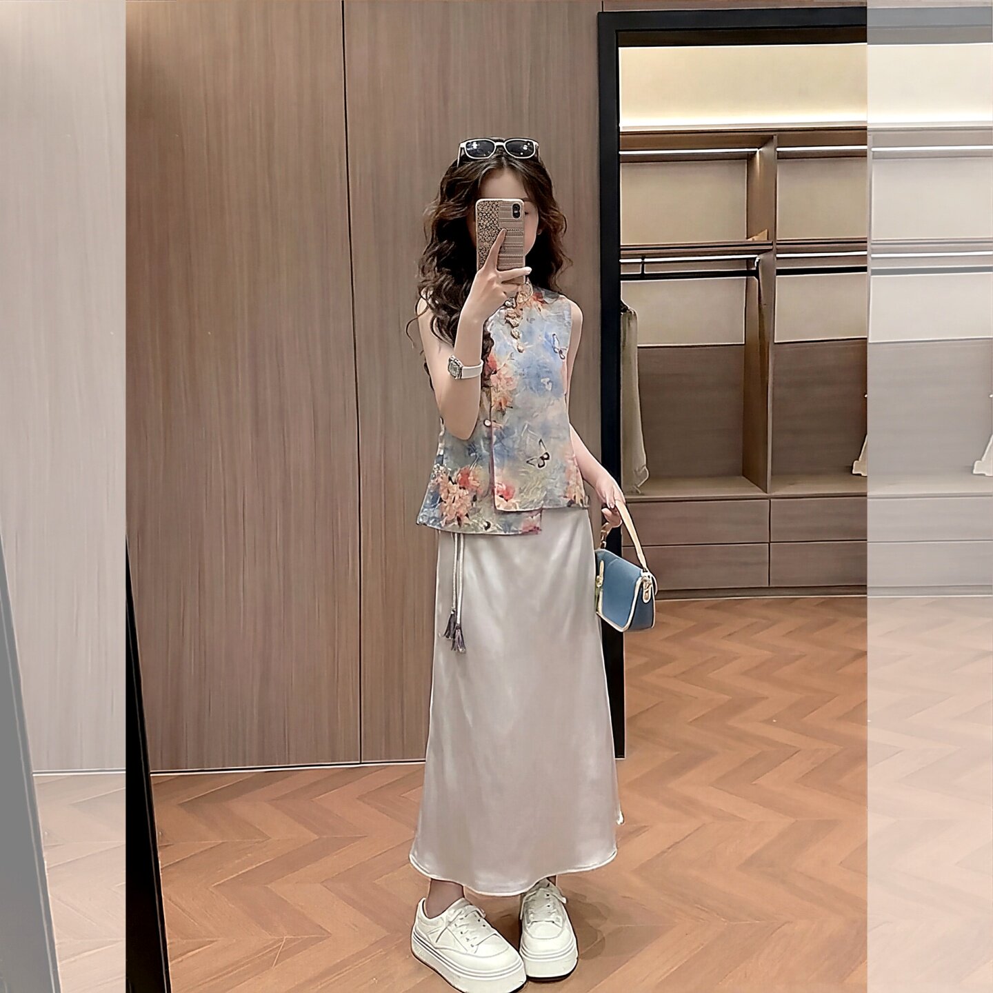 女童夏季新中式国风套装裙子新款