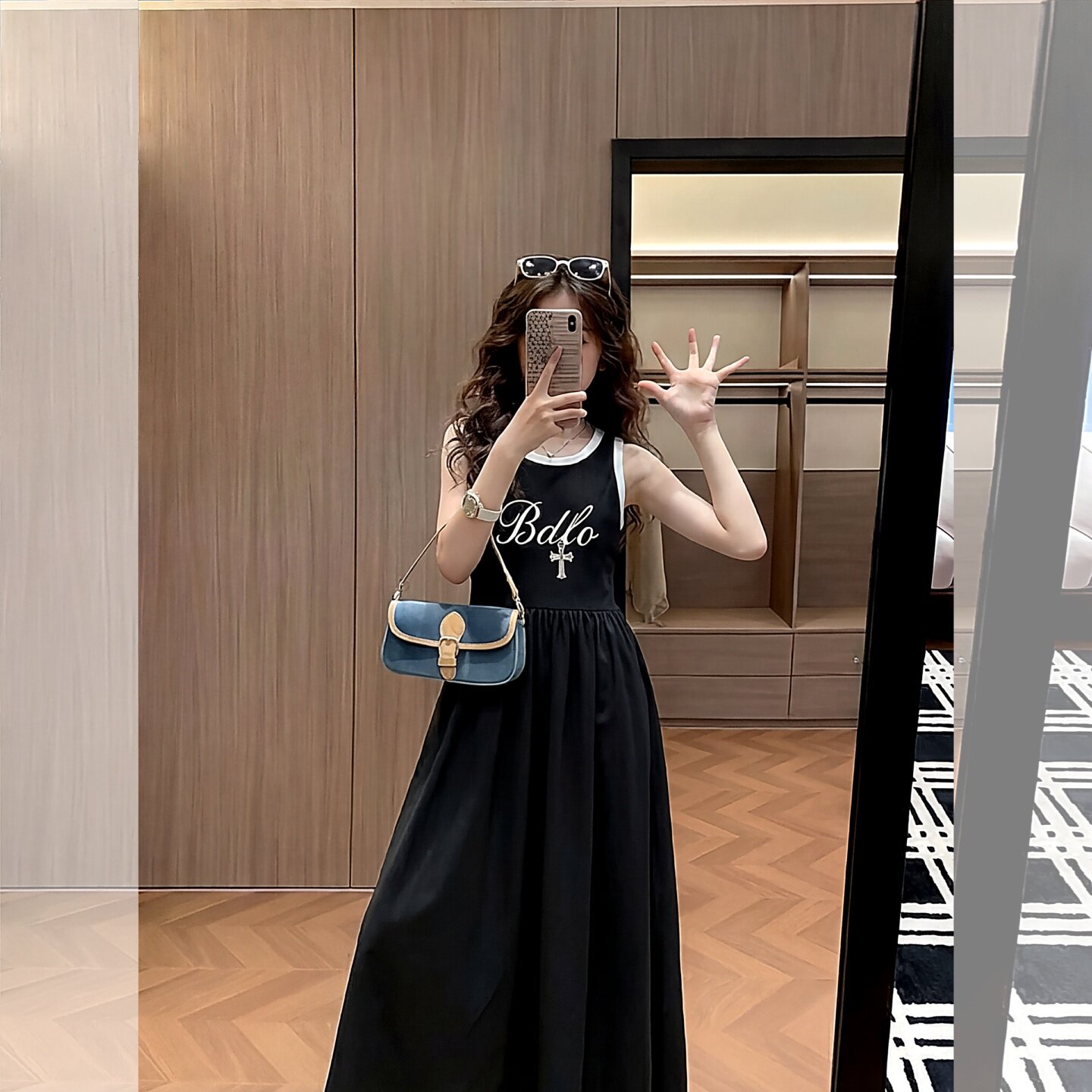 女童连衣裙夏季儿童背心裙休闲女