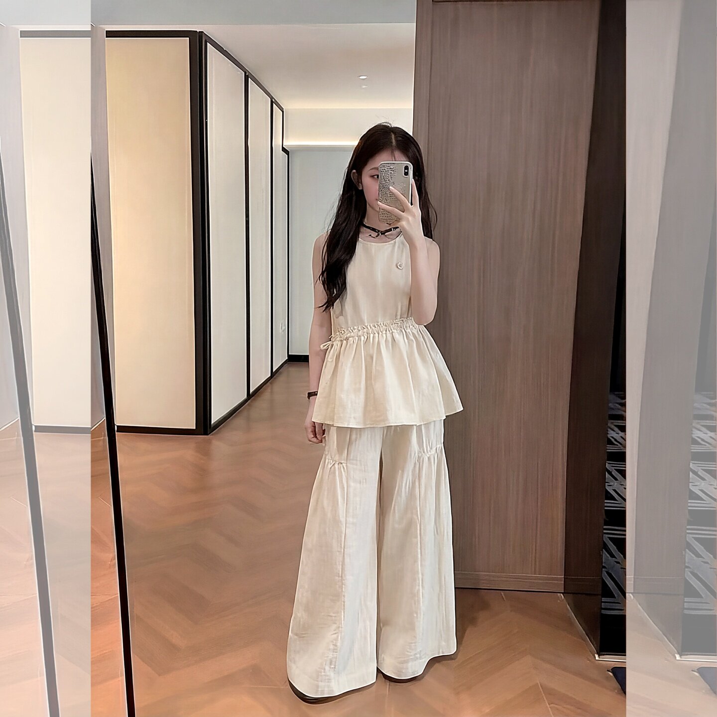 女大童套装夏季2026新款儿童背心
