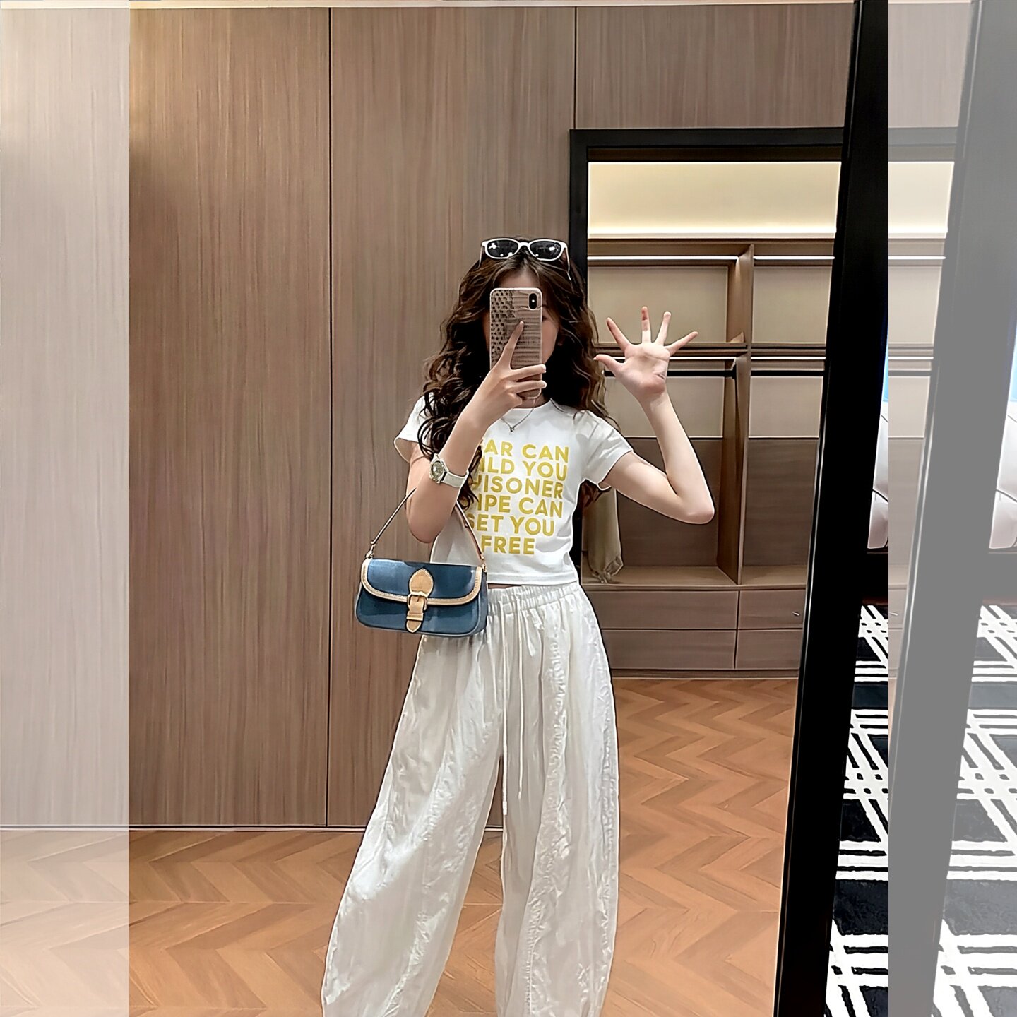 女童夏季条纹POLO衫冰丝短袖套装