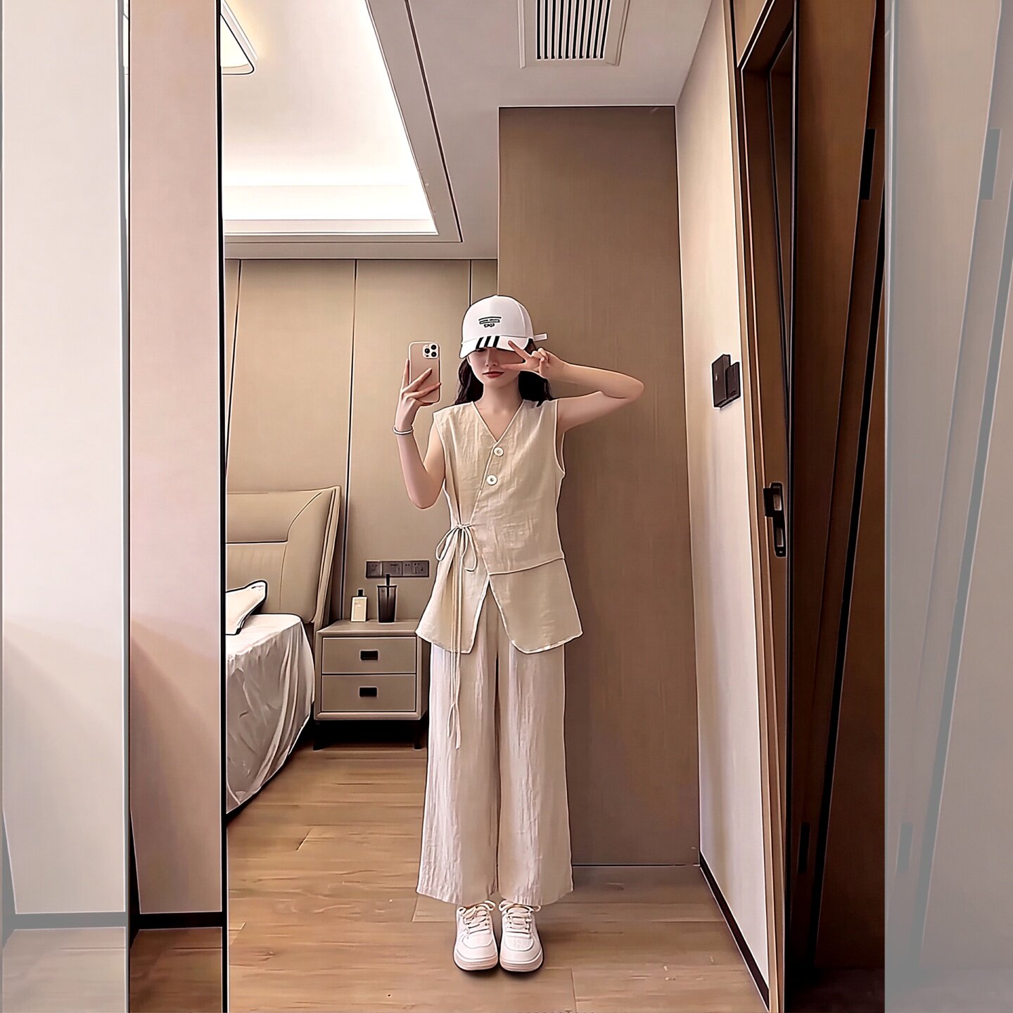 女童夏装韩系套装2026新款中大童