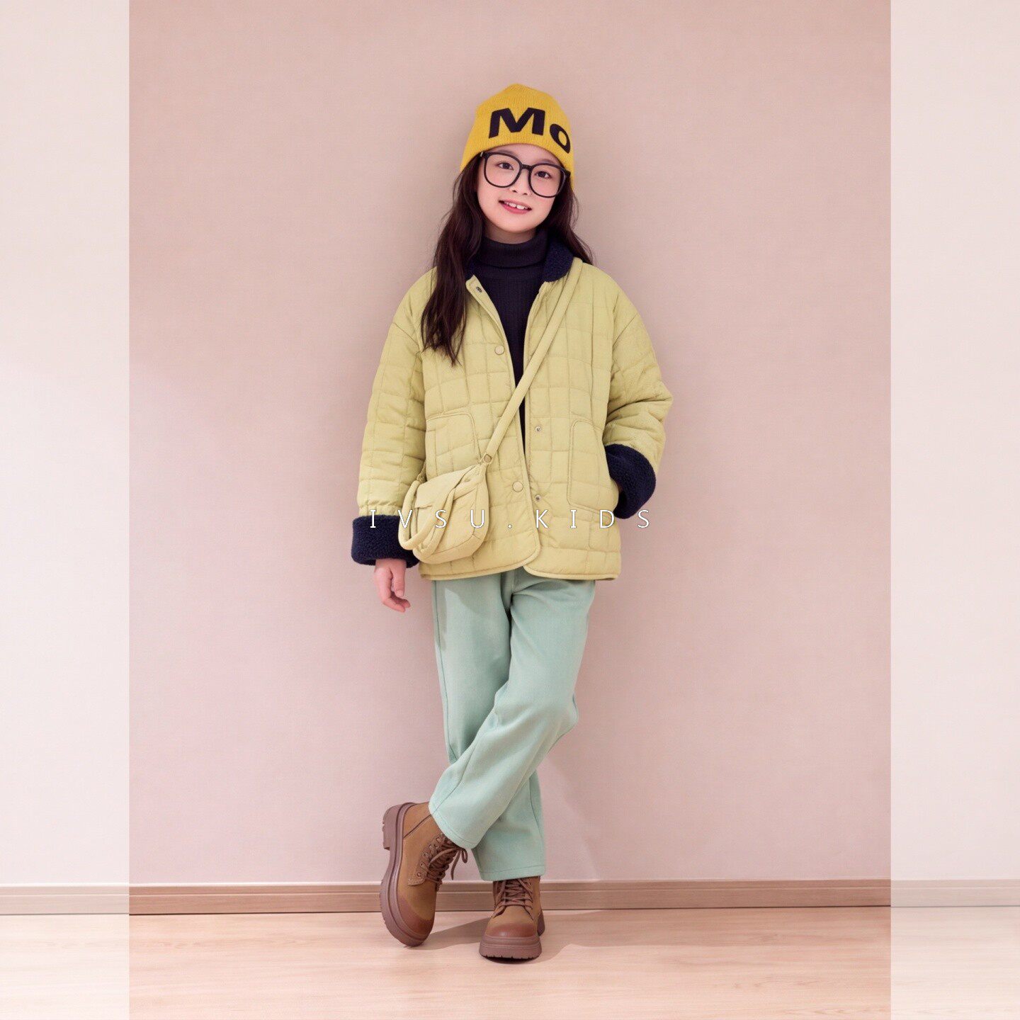 女童加厚棉服秋冬2026新款潮儿童