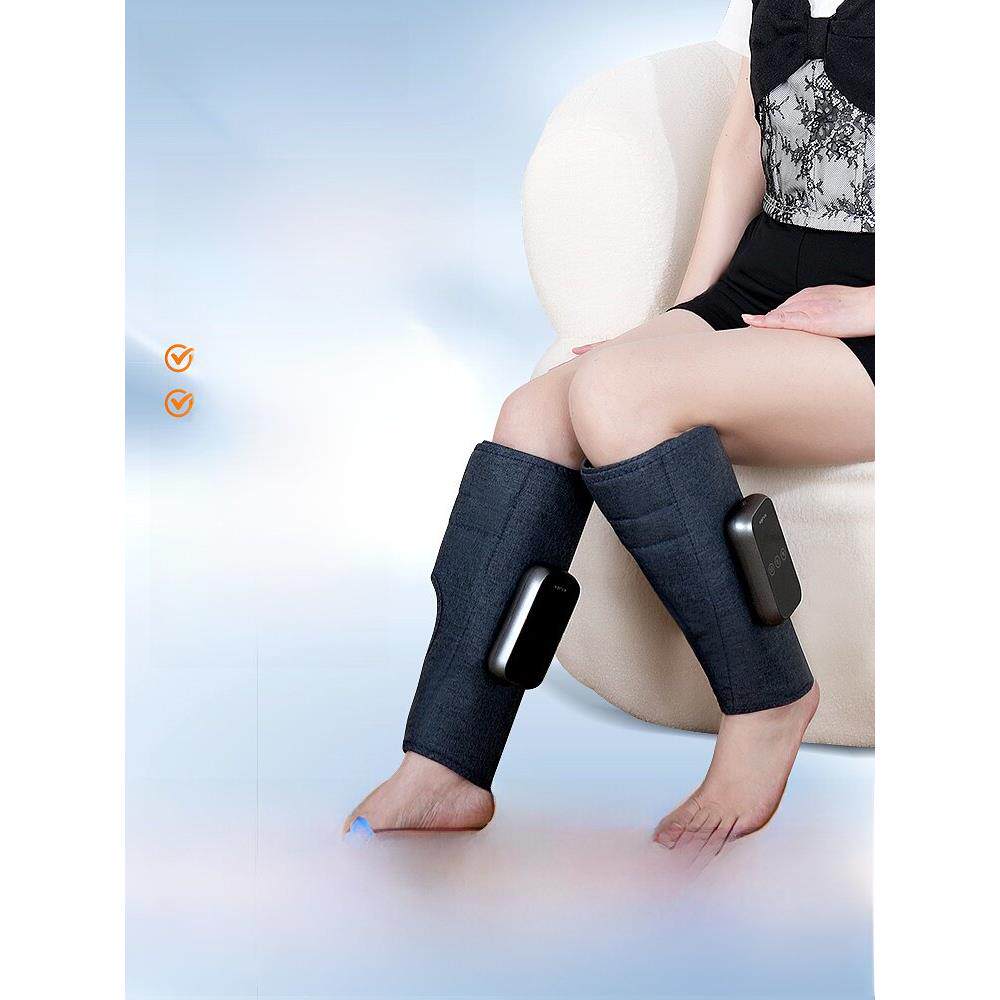 清凉轻松腿部按摩器小腿肌肉静脉按摩器腿部美容仪全自动揉捏经络