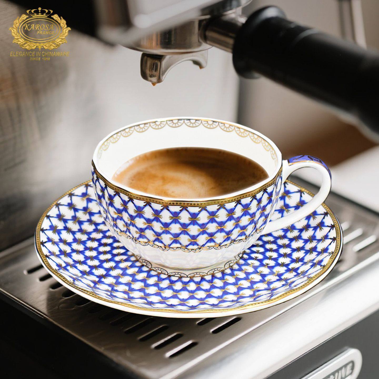 套装精致茶具家用白玉中式高档下午咖啡杯景德镇碟茶壶瓷礼物乔迁