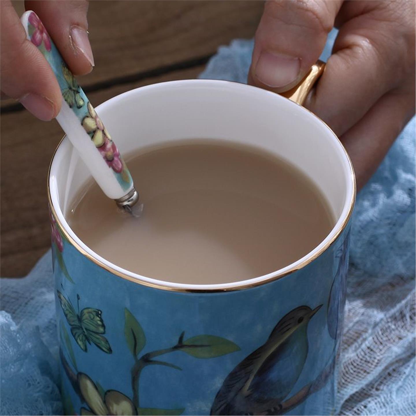 北欧马克杯创意定制情侣送