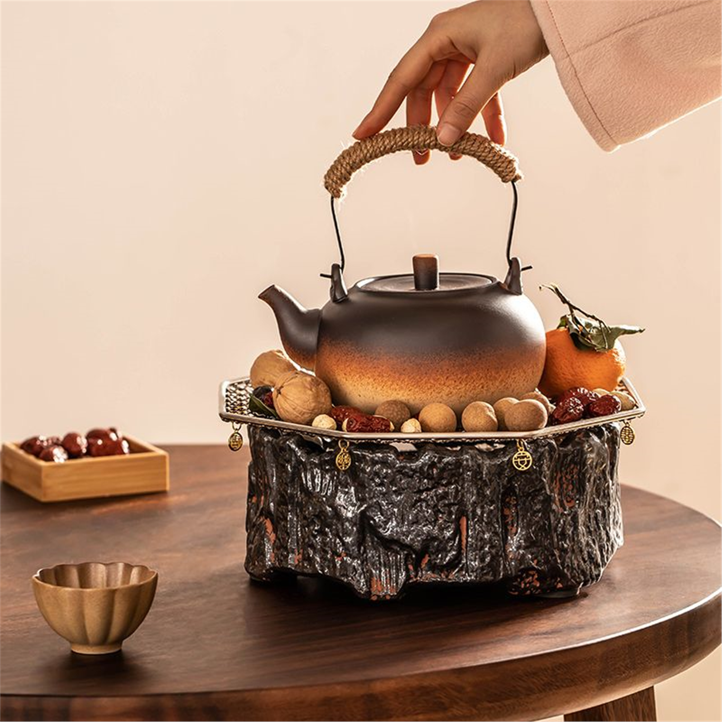 室内器具奶壶全套家用煮茶