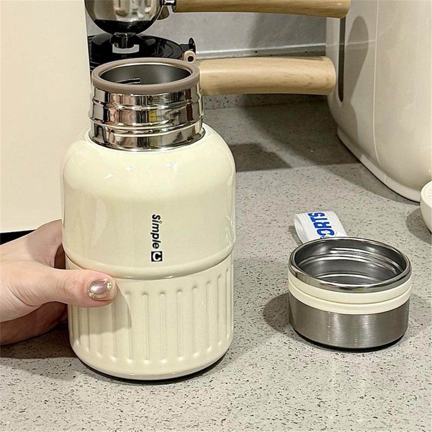 316水杯高颜值学生不锈钢男女保温杯食品级水壶便携新款大容量