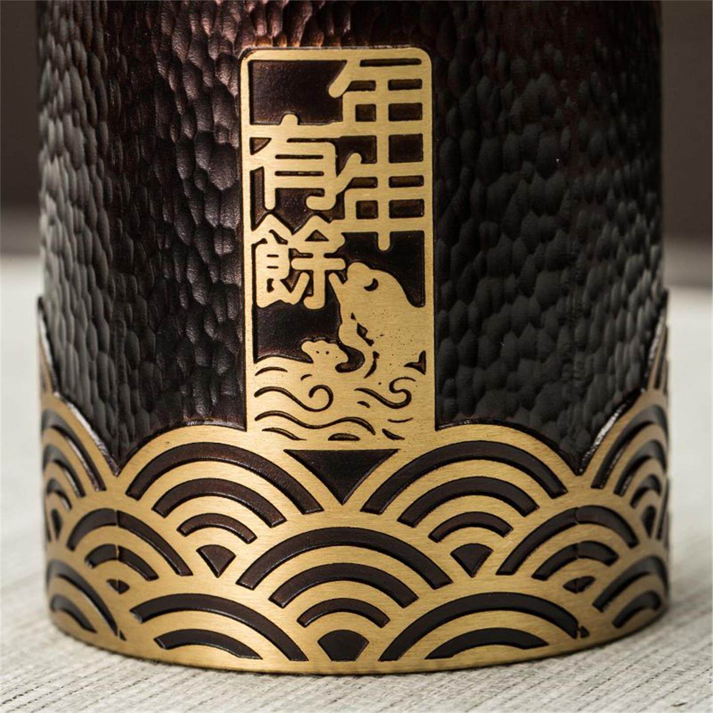 茶笔套装勺黄铜君子夹具道