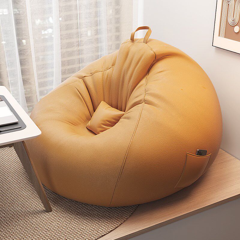 榻榻米豆沙袋科技布懒人沙发可躺可睡日式小户型单人飘窗靠背椅垫