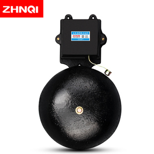 220V12寸学校铸铁电铃双线圈不带全自动打铃器开关下课工厂上下班