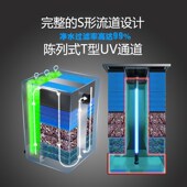 西普鱼池水循环系统鱼池过滤器锦鲤鱼池过滤系统鱼池过滤器装 置