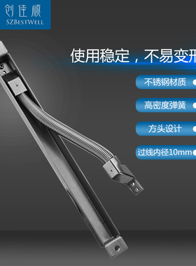 创佳顺 304不锈钢门禁过线器保护器门禁门窗门用过线器穿线管保护